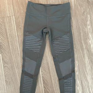 NWOT Alo Yoga High-Waist Moto Legging Anthacite Gray Size Small